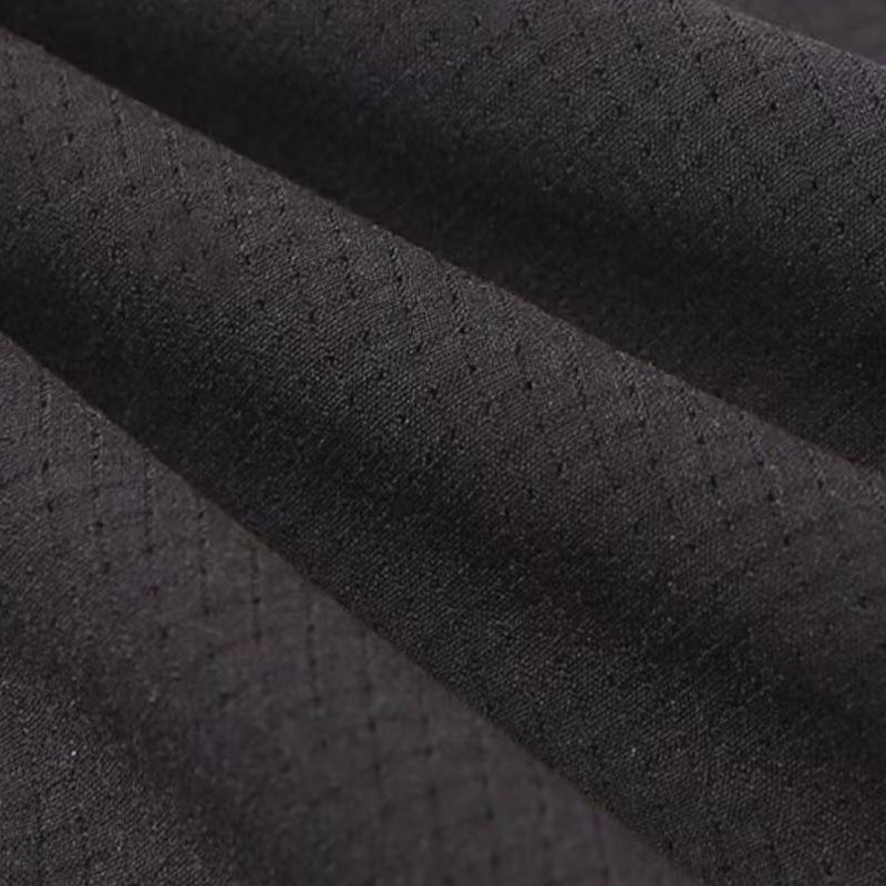 130gsm Trang phục hiện đại có ý thức về môi trường Vải hang động kiềm co giãn bằng cotton